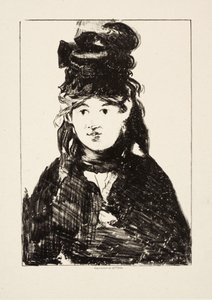 Berthe Morisot, vers 1872 - Édouard Manet