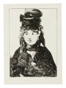 Berthe Morisot en noir
