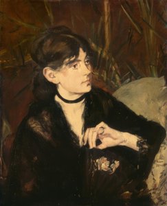 Berthe Morisot tenant un éventail