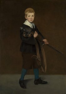 Garçon avec une épée, 1861.