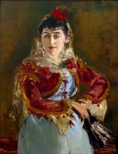 Emilie Ambre dans le rôle de Carmen - Édouard Manet