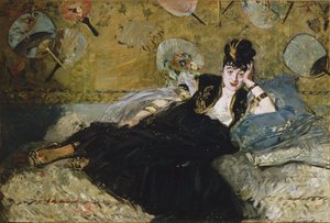 Français :  La dame aux éventails Femme aux éventails - Édouard Manet