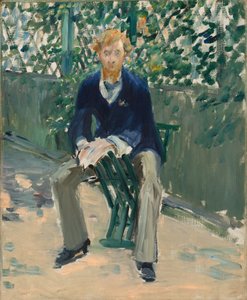 George Moore dans le jardin de l
