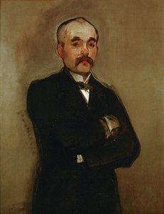 Georges Clemenceau … (oil on canvas) - Édouard Manet