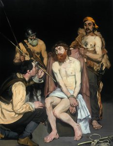 Jésus moqué par les soldats - Édouard Manet