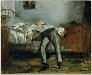 Le suicide … (oil on canvas) - Édouard Manet