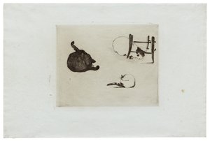Les chats - Édouard Manet