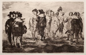 Les petits cavaliers - Édouard Manet