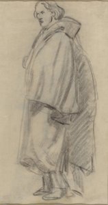 Homme portant un manteau [verso] - Édouard Manet