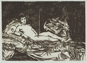 Olympia grande planche, janvier-mai 1867 - Édouard Manet