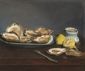 Huîtres - Édouard Manet
