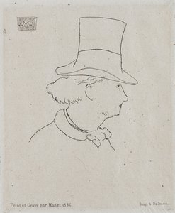 Portrait de Charles Baudelaire 1821-1867