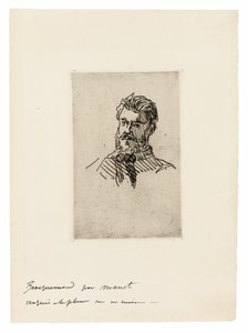 Portrait de Félix Bracquemond - Édouard Manet
