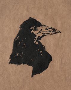 Tête de Corbeau - Édouard Manet