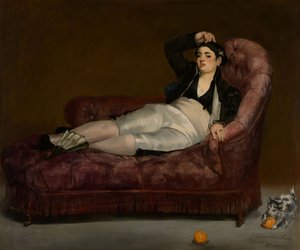 Jeune femme allongée en costume espagnol - Édouard Manet
