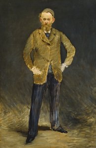 French: Autoportrait avec chapeau Self-Portrait - Édouard Manet