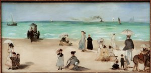 Sur la plage de Boulogne-sur-Mer