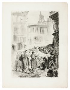 La barricade - Édouard Manet