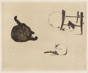 Les chats, 1869