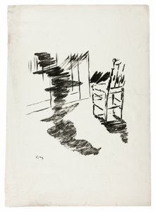 La Chaise ("Cette ombre qui flotte sur le sol..."), du Corbeau