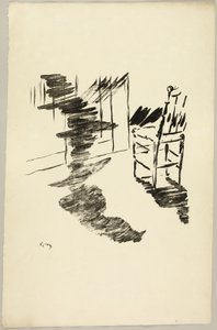La Chaise (« Cette ombre qui flotte sur le sol... »), tirée de Le Corbeau - Édouard Manet