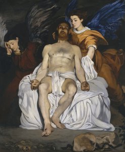 Le Christ mort avec des anges - Édouard Manet
