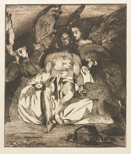 Le Christ mort avec des anges, 1866-1867 - Édouard Manet