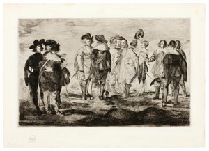 Les petits cavaliers - Édouard Manet