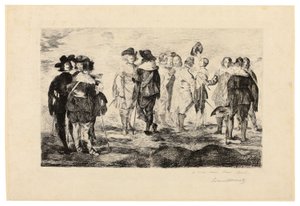 Les petits cavaliers - Édouard Manet