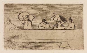 Le parapet du pont, planche 5 du Fleuve