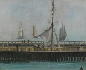 La jetée de Boulogne-sur-Mer, 1868 - Édouard Manet