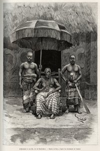 Ardjoumani et ses fils, roi de Bondoukou (Côte d