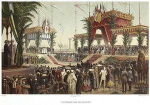 Canal de Suez. La Tribune des Souverains, 1869