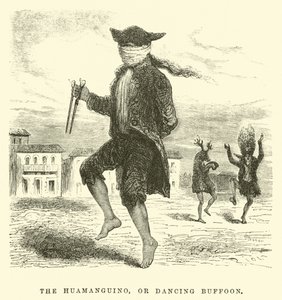 Le Huamanguino, ou Bouffon Dansant - Edouard Riou