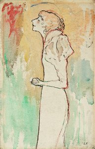 Chanteuse, c.1891-92 - Edouard Vuillard
