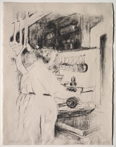 Cuisine : Le cuisinier - Edouard Vuillard