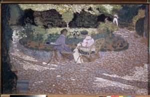 Dans le jardin