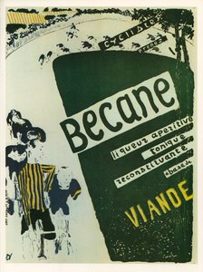 Edouard Vuillard: Becane - liqueur aperitive tonique … (litho) - Edouard Vuillard