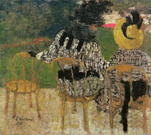 Dans les jardins des Tuileries, 1895