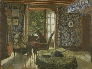 Intérieur, vers 1900-1901