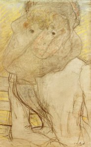 Jeune femme à la violette