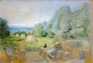 Les meules au jardin des Étincelles à Criqueboeuf