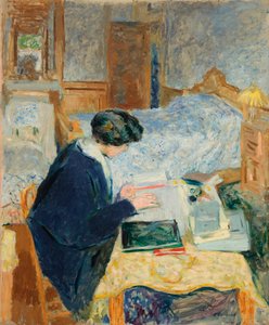Lucy Hessel lisant