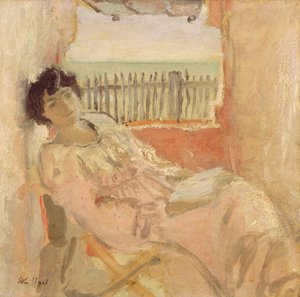 Madame Hessel au bord de la mer, 1904