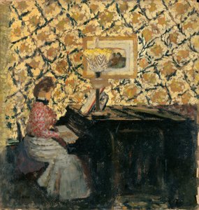 Misia au piano - Edouard Vuillard