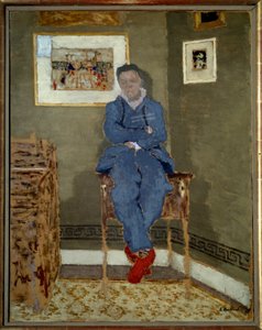 Portrait du peintre Félix Vallotton (1865-1925)