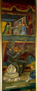 Le théâtre de Guignol (détail) - Edouard Vuillard