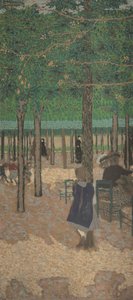Sous les arbres (de "Les Jardins Publics") - Edouard Vuillard