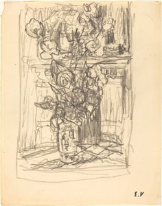 Vase de fleurs - Edouard Vuillard