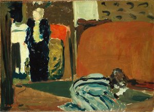 Femme regardant sous le Lit, c.1895